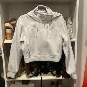 Lululemon cropped scuba hoodie